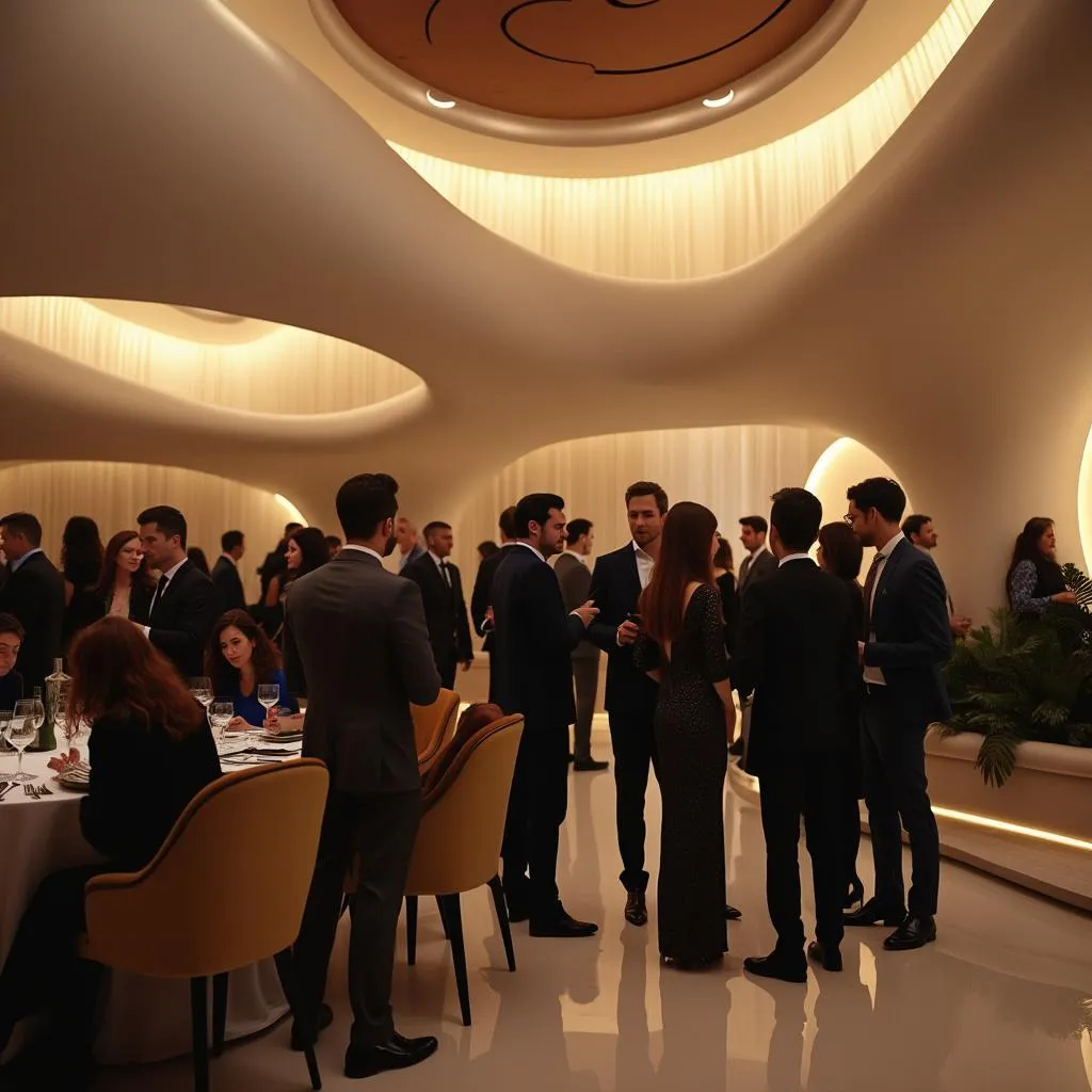 Evento de networking financiero